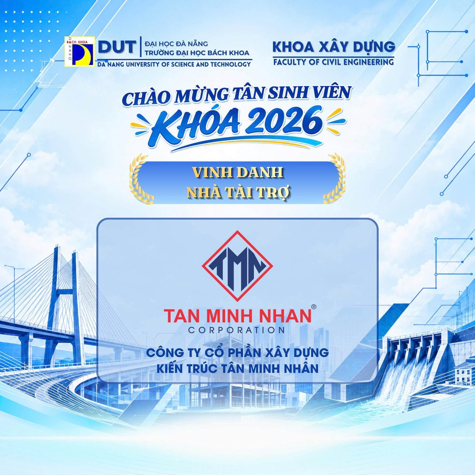 60 triệu đồng học bổng tiếp sức sinh viên Khoa Xây dựng
